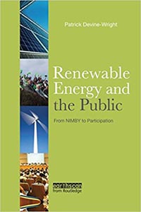 Renewable Energy and the Public: From NIMBY to Participation 