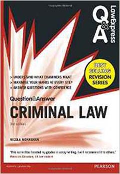 Law Express Question and Answer: Criminal Law 