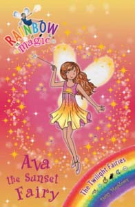 Rainbow Magic Ava the Sunset Fairy Book 92