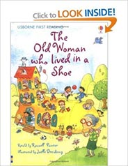 Usborne First Reading Level 2 Old Woman Who Lived in the Shoe 