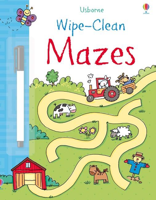 Usborne Wipe Clean Mazes