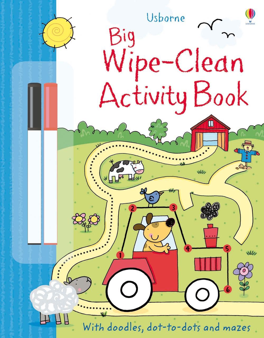 Usborne Big Wipe Clean Activity Book