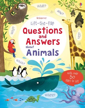 Usborne Lift-the-flap Questions and Answers About Animals