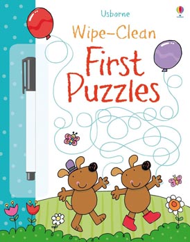 Usborne Wipe Clean First Puzzles