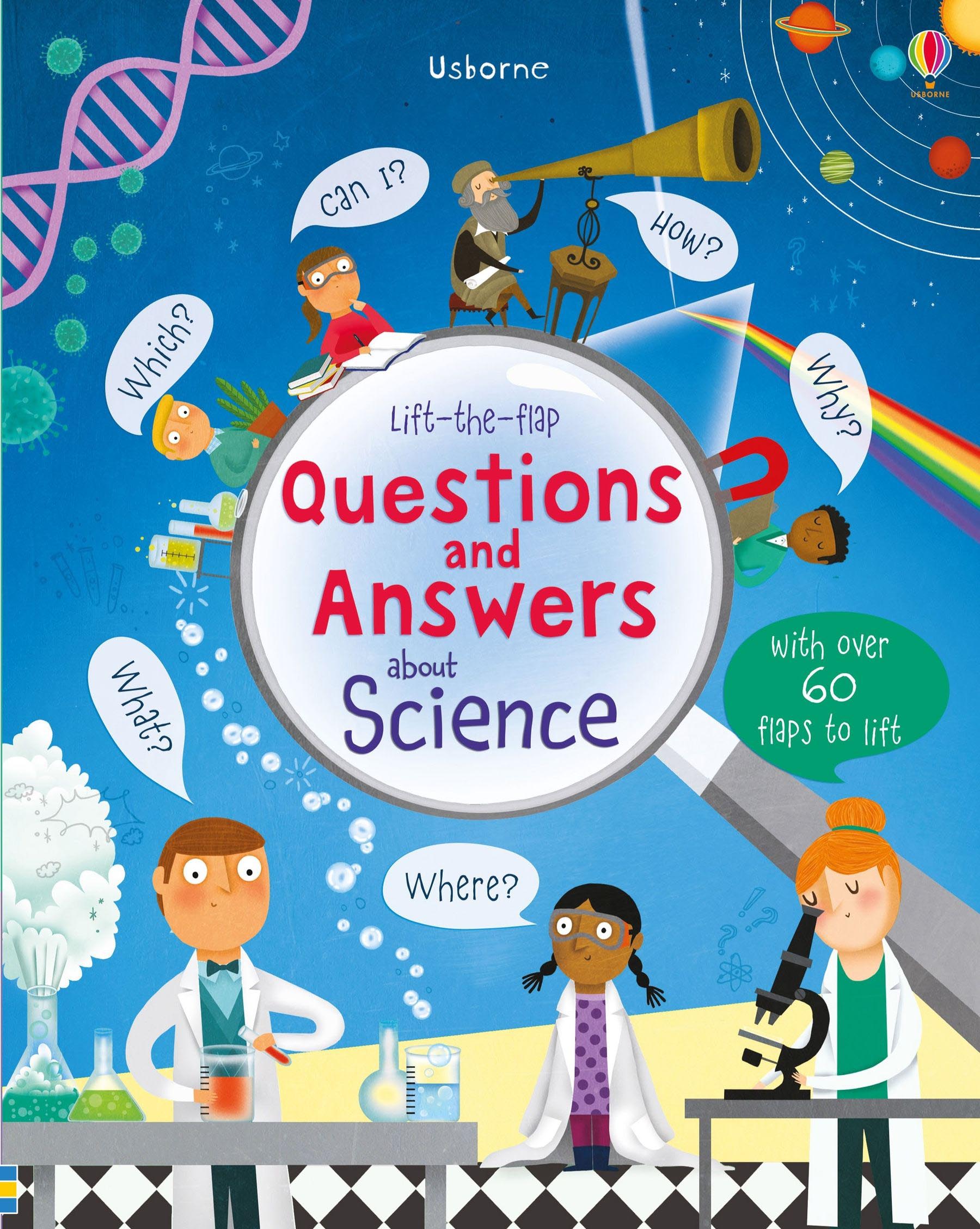 Usborne Lift-the-flap Questions and Answers about Science