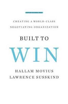 Creating A World Class Negotiating Oraganization Build To WIN