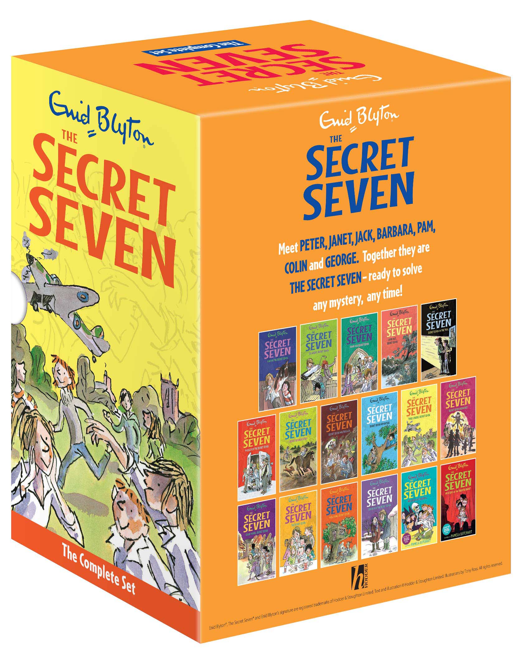 Secret Seven Complete Boxset of 17 Titles