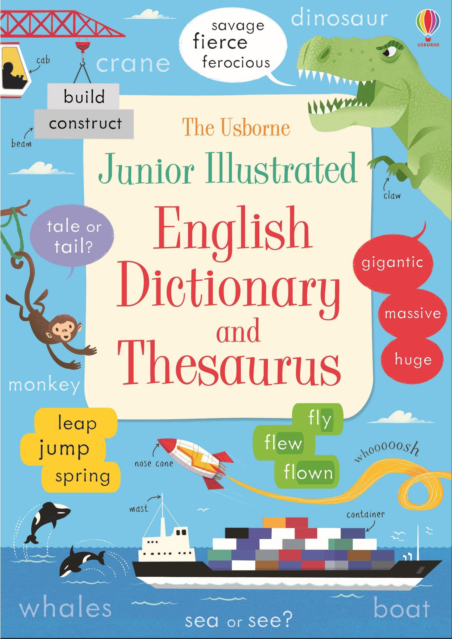 Usborne Junior Illustrated English Dictionary and Thesaurus