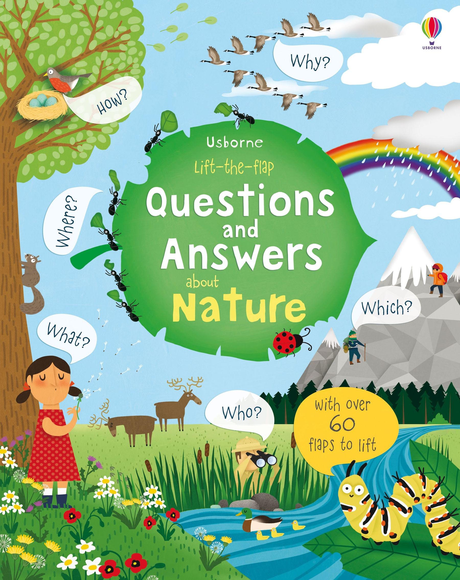 Usborne Lift-the-flap Questions and Answers about Nature