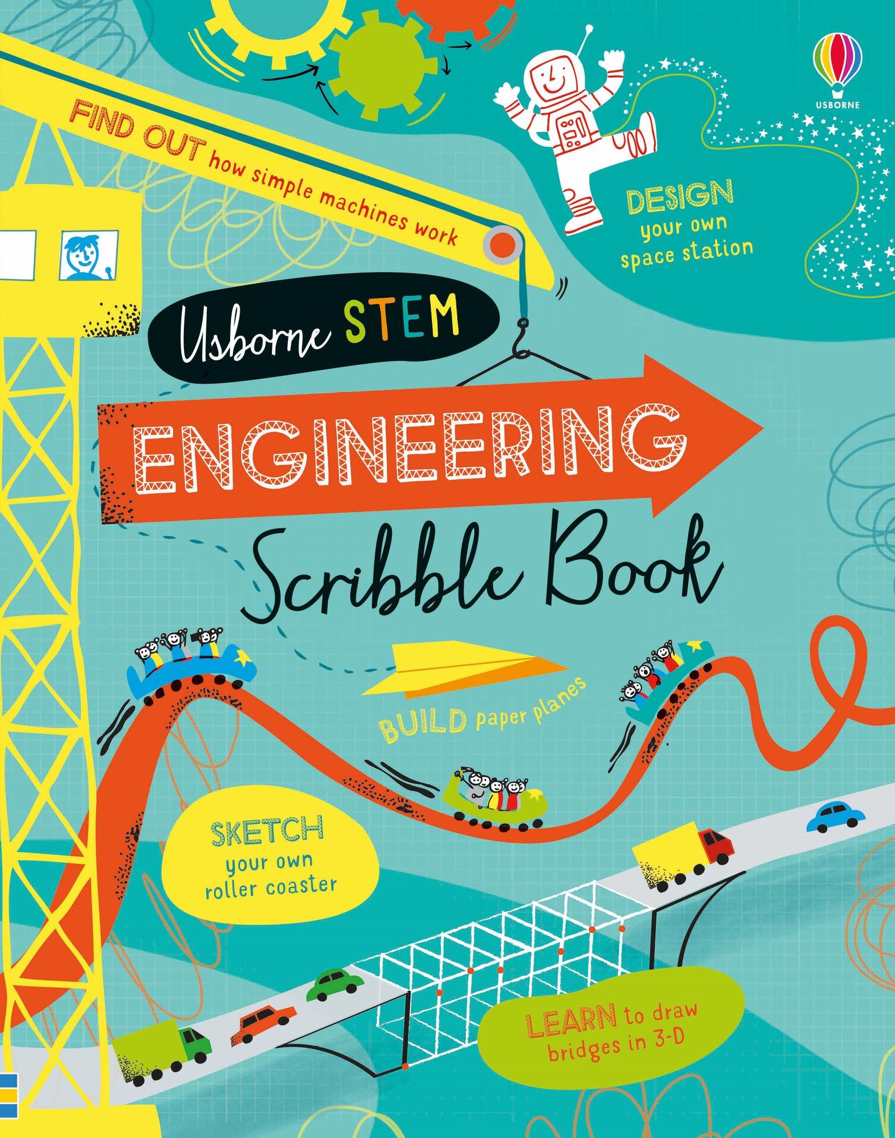 Usborne STEM Engineering Scribble Book