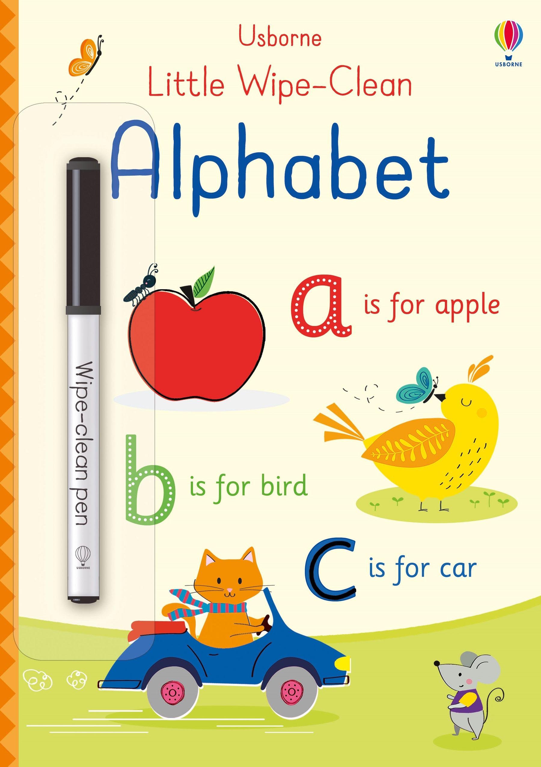 Usborne Little Wipe Clean Alphabet