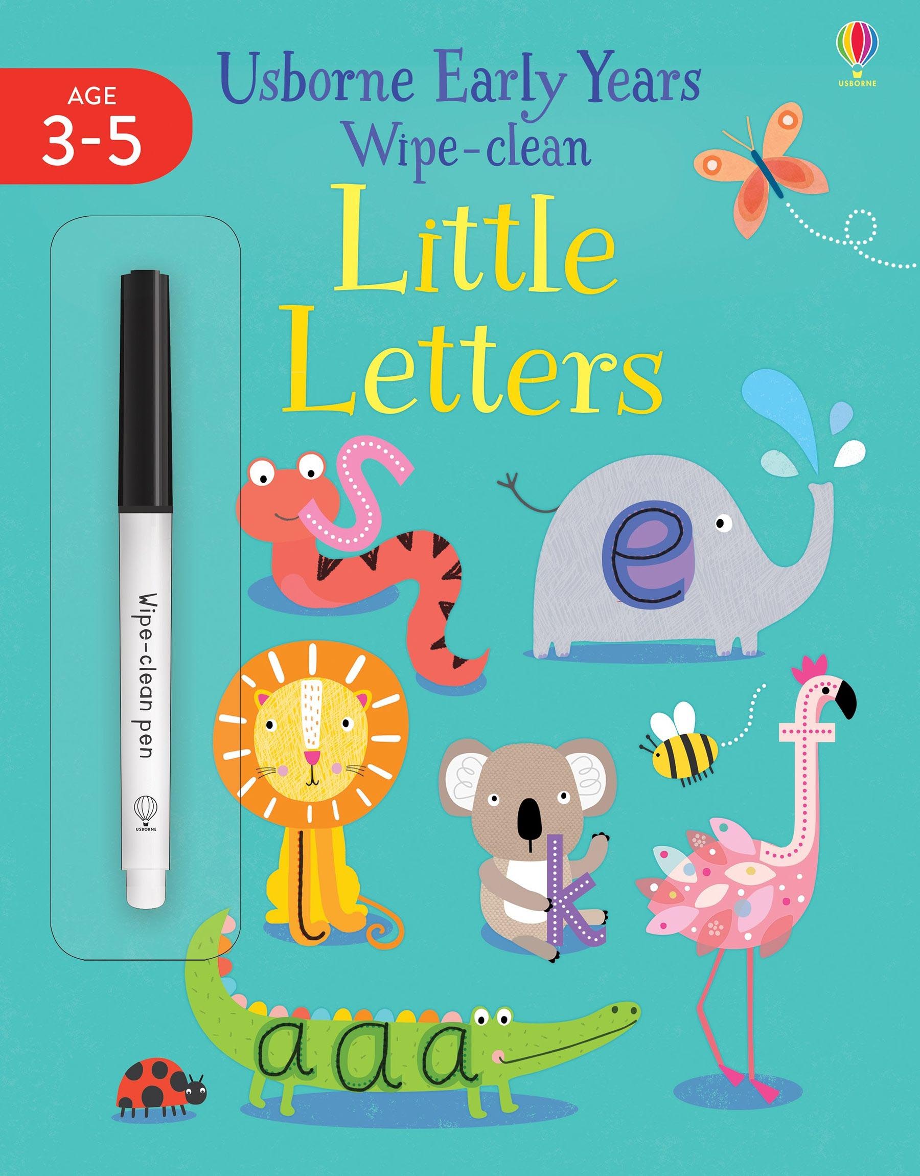 Usborne Early Years Wipe clean Little Letters