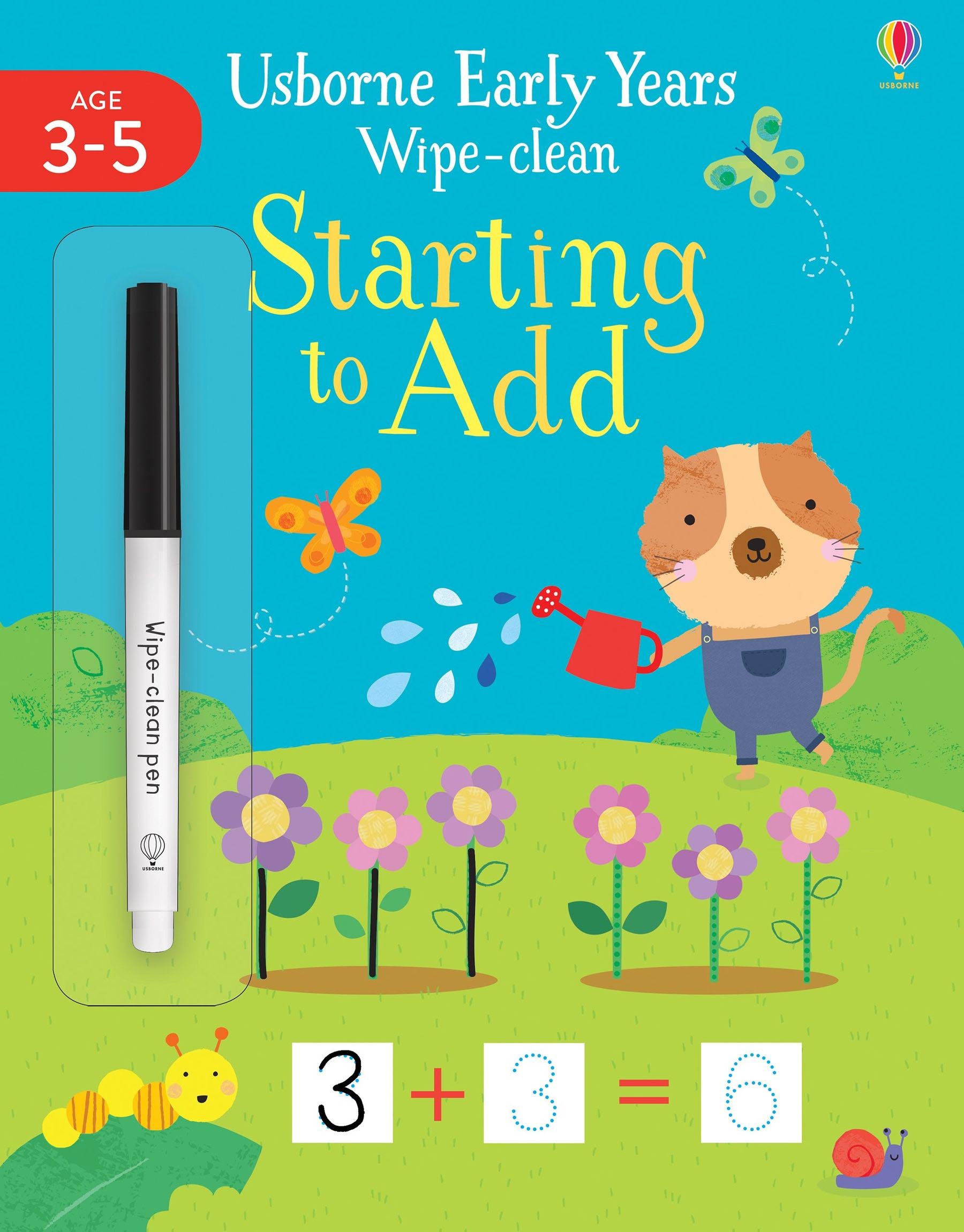 Usborne Early Years Wipe Clean Starting to Add