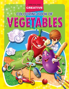 Creative Colouring Book -  Vegetables