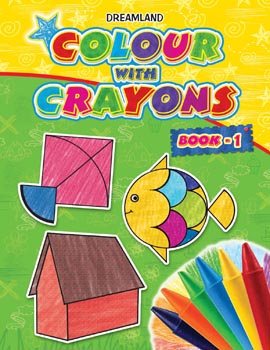 Colour with Crayons Book - 1