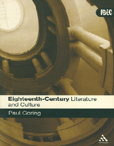 Eighteenth-Century Literature And Culture