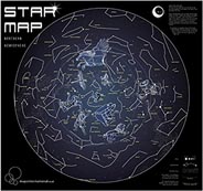 Star Map Glow in The Dark
