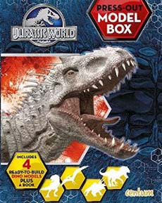 Jurassic World Press Out Model Box
