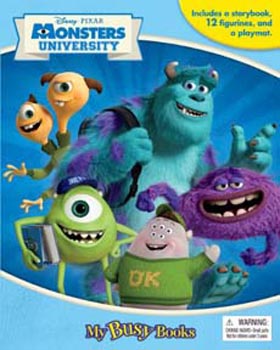 Disney Pixar Monsters University My Busy Book