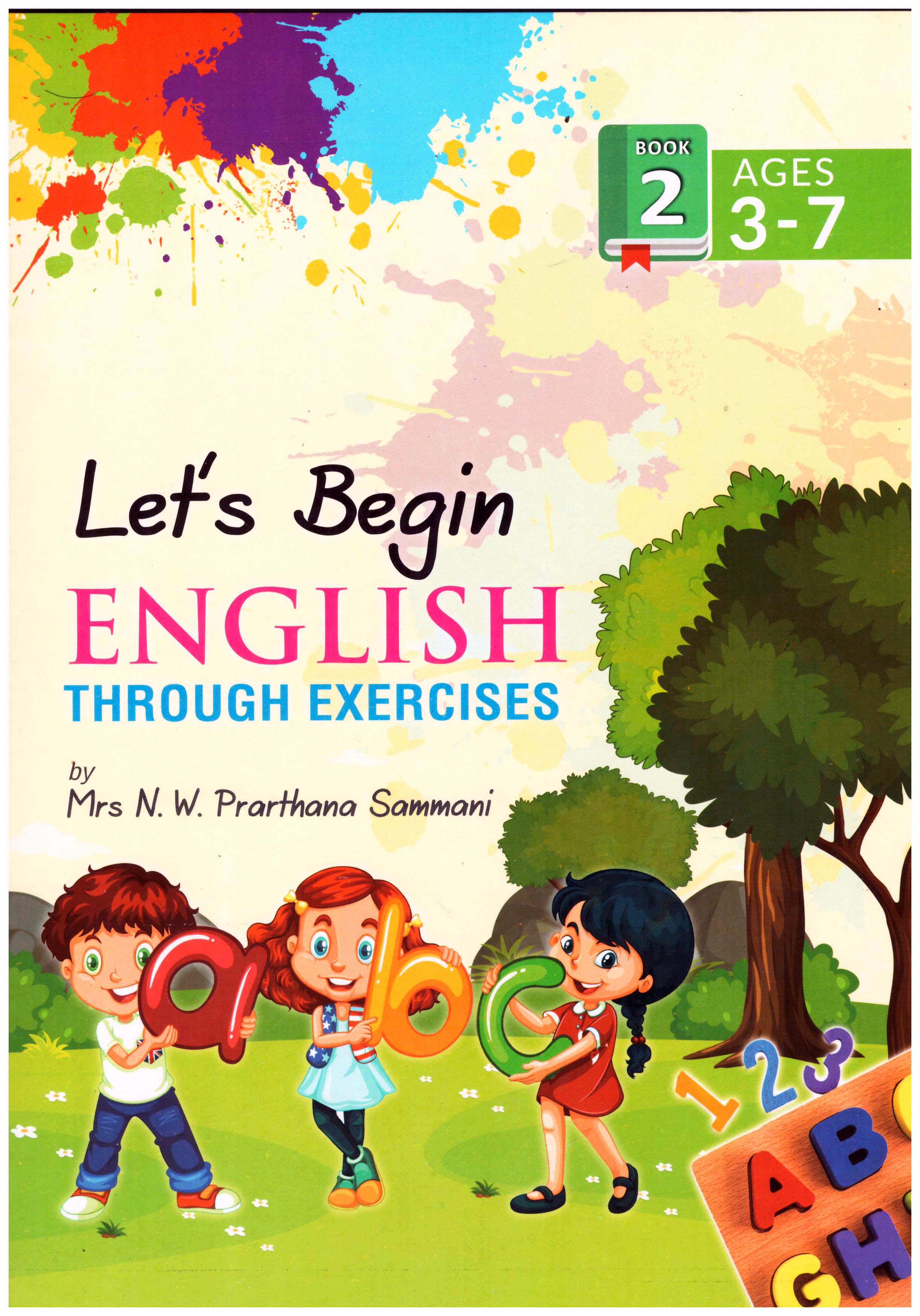 Let's Begin English Through Exercies Book-02 (Age 3-7)