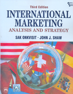 International Marketing : Analysis and Strategy