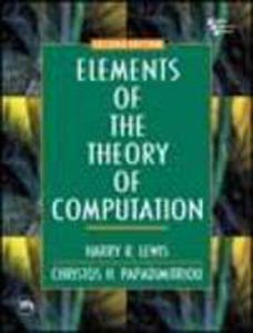 ELEMENTS OF THE THEORY OF COMPUTATION