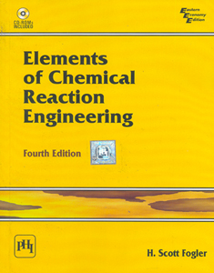 Elements Of Chemical Reaction Engineering W/CD