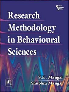 Research Methodology in Behavioural Sciences 