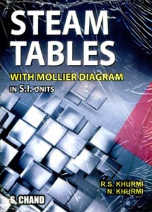 Steam Tables with Mollier Diagram in S.I Units