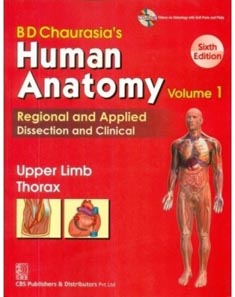 Chaurasias Human Anatomy Regional and Applied Dissection and Clinical Volume 1 Upper limb thorax W/CD