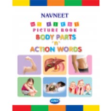Navneet My First Picture Book Body Parts & Action Words