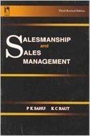 Salesmanship and Sales Management