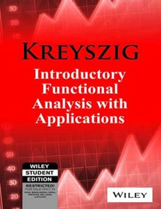 Introductory Functional Analysis with Applications