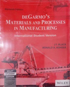 Degarmos Materials and Processes in Manufacturing