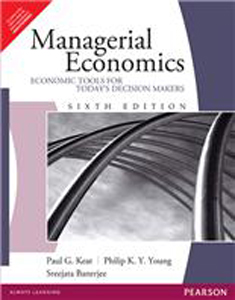 Managerial Economics : Economic Tools For Todays Decision Makers