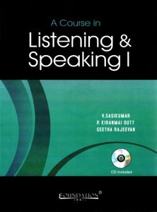 A Course in Listening and Speaking 1 (With CD)