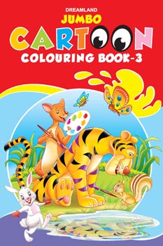 Jumbo Cartoon Colouring Book - 3