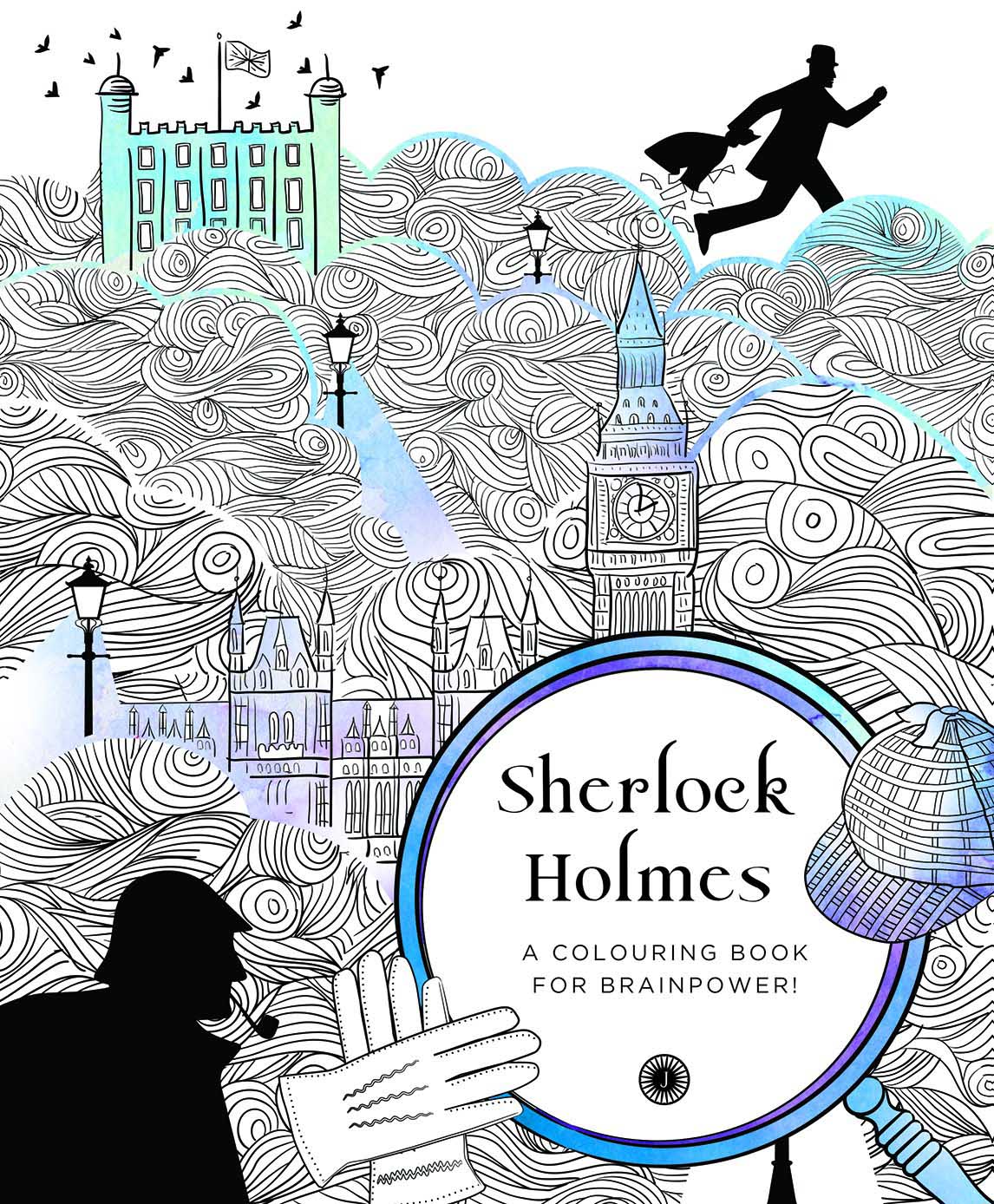 Sherlock Holmes: A Colouring Book for Brainpower