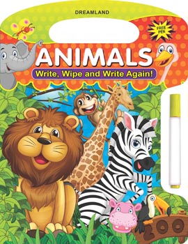 Write, Wipe and Write Again - Animals