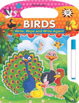 Write, Wipe and Write Again - Birds