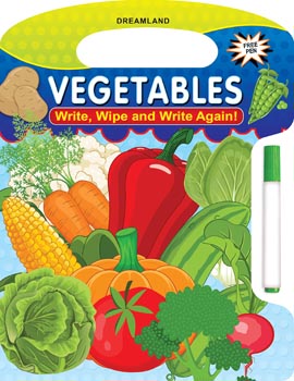 Write, Wipe and Write Again - Vegetables