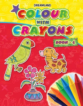 Colour with Crayons Book - 4