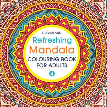 Refreshing Mandala - Colouring Book for Adults Book 4