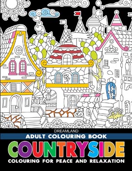 Countryside - Colouring Book for Adults