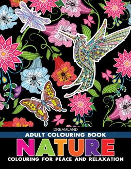 Nature - Colouring Book for Adults