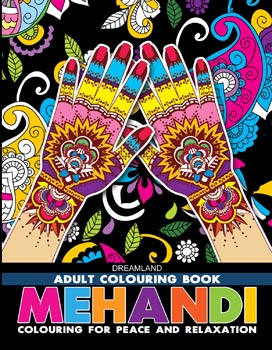 Mehandi - Colouring Book for Adults