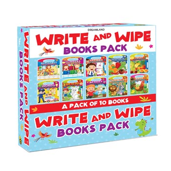 Write and Wipe Books- Pack (10 Titles)