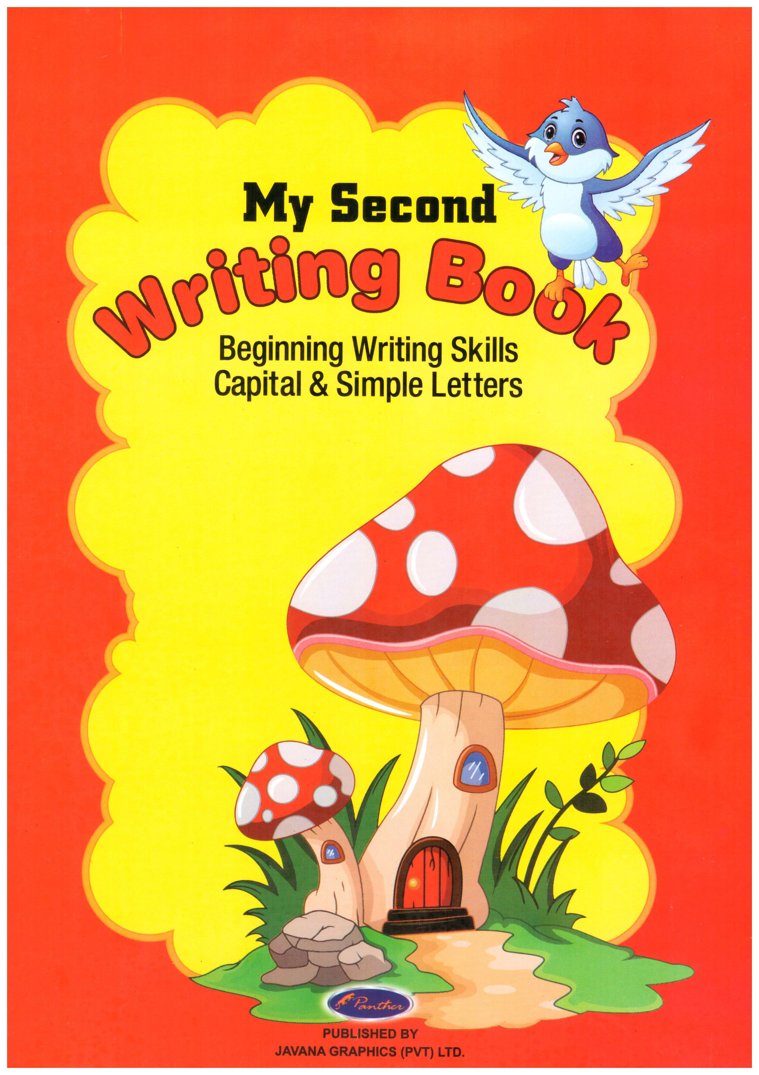 My Second Writing Book Beginning Writing Skills Capital and Simple Letters