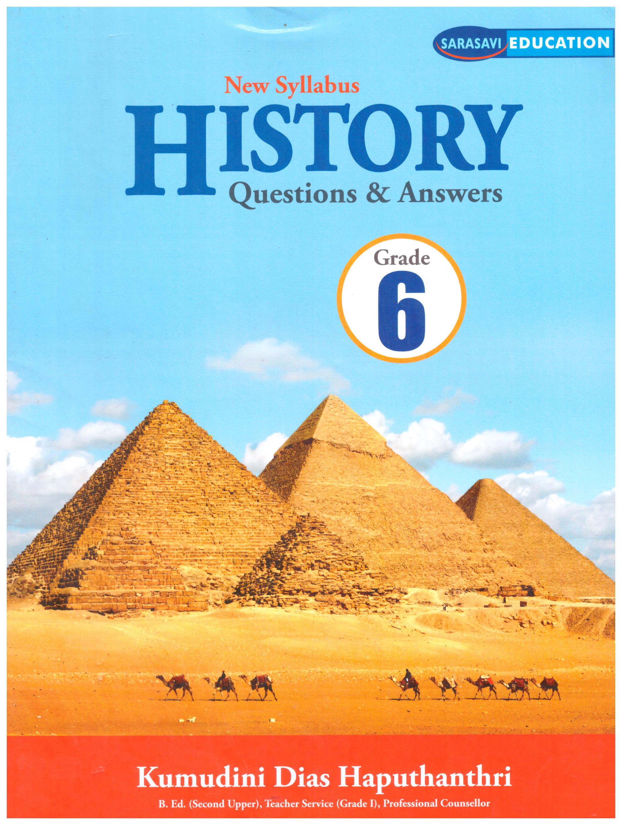 History Questions and Answers Grade 6  ( New Syllabus 2015 ) 