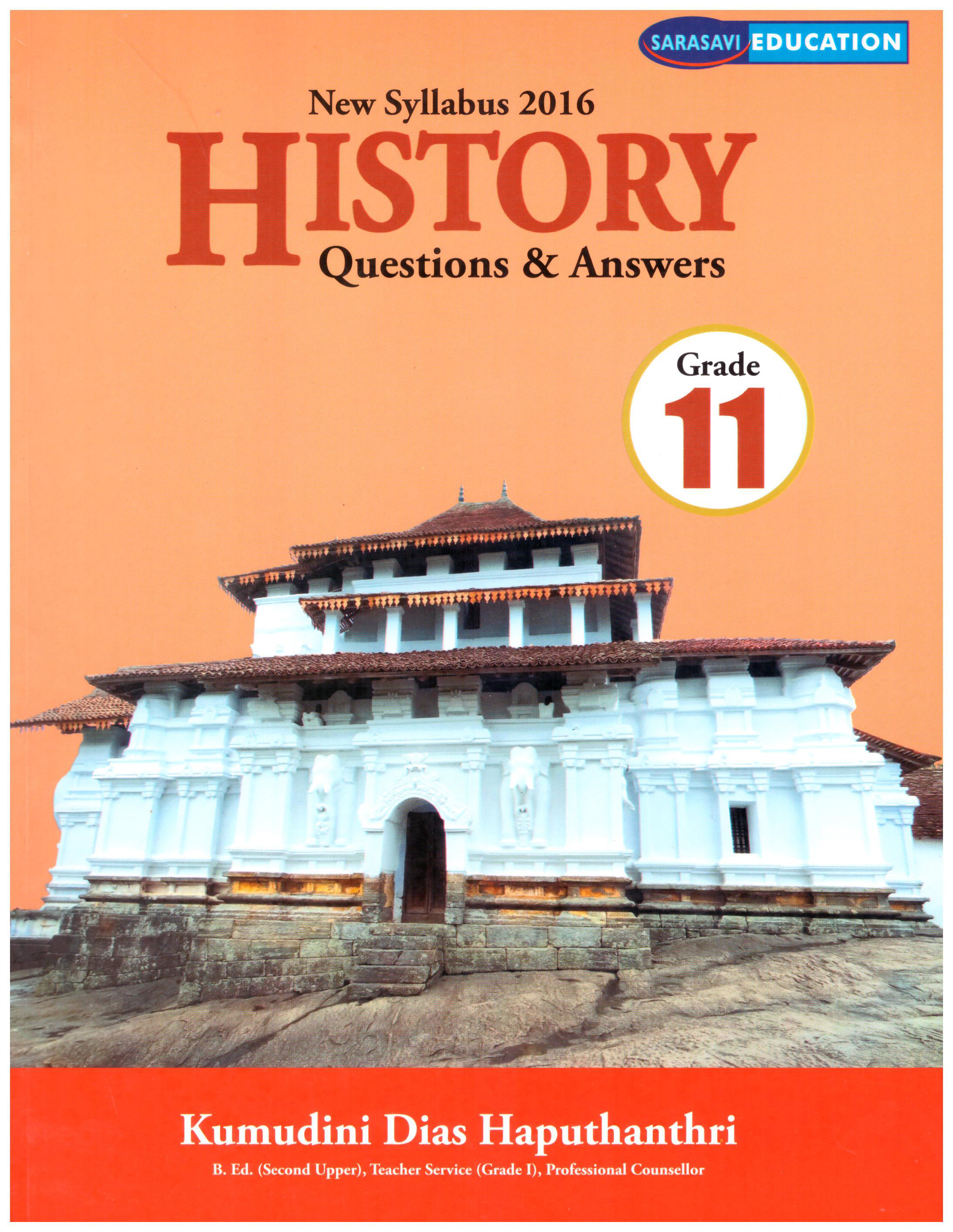 History Questions & Answers Grade 11  ( New Syllabus 2016 ) 